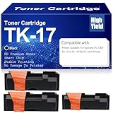 【Haute performance】Cartouche de toner TK-17 / TK17 de haute qualité pour une impression claire, une excellente résistance à l'usure, une résolution claire, une haute qualité et une protection de l'environnement, un toner fin. Pas de décoloration, pas de fuite, pas de traces
