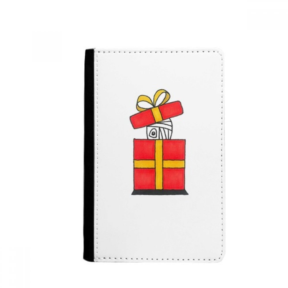 DIYthinker Horus Christmas Gift Bowknot Passport Holder Notecase Burse Wallet Cover Card Purse