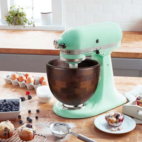 Tazón de Madera de Acacia Compatible con KitchenAid 4.5 & 5 QT miniatura 6