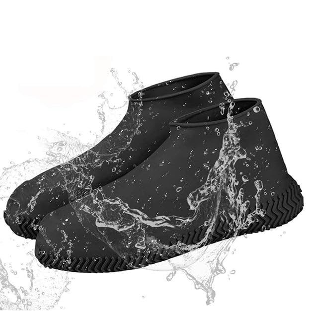 GipiBox® NON-SLIP SILICONE RAIN REUSABLE ANTI SKID WATERPROOF FORDABLE STRACHEBLA SHOES COVER (1 PAIR)(L Size) (L) (B0D8FC8M5T) Amazon Price History, Amazon Price Tracker