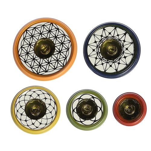 Aurora® Toys Engaging Stackable Spinning Tops Toy - Endless Fun - Screen-Free Entertainment - Multicolor 6 Inches