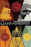 Se envía enrollado Grupo Erik Editores Game of Thrones Sigils Poster, Papel, 24-Inches x 36-Inches