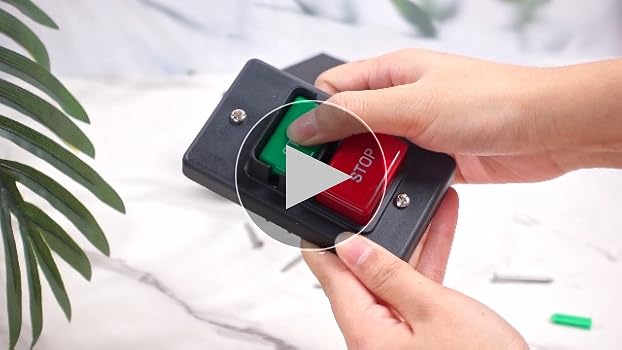 Amazon.com: Dreyoo 1 juego de interruptor monofásico de