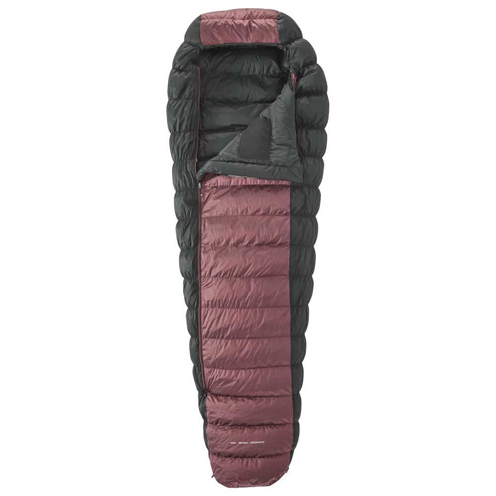 Yeti Voyage 500 up to Body Sleeping Bag 190 cm (Size L) cm Ribbon Red/Black, Zip Sleeping Bag Left Sports & Outdoors