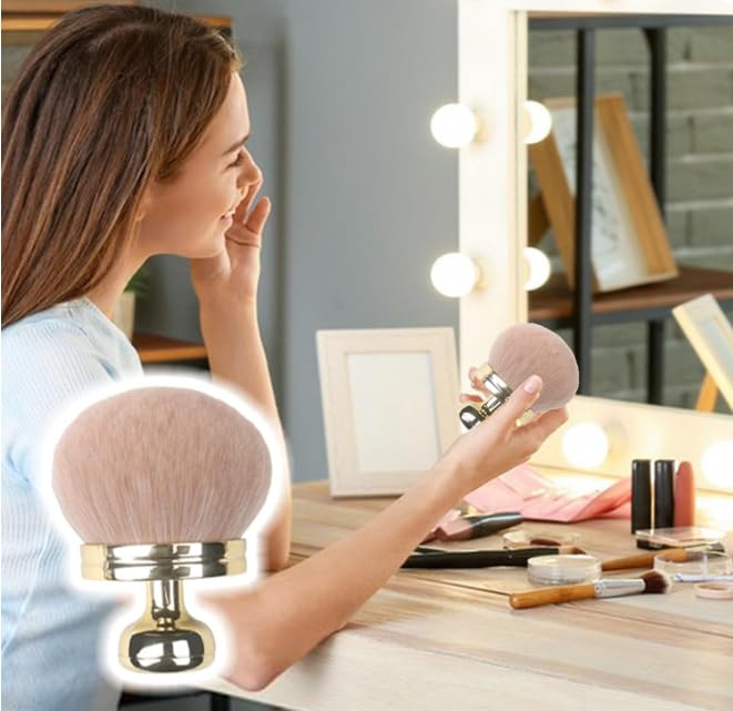 Large Self Tanning Brushes, Extra Large Makeup Brushes, Oval Body Makeup Applicator - Image 2