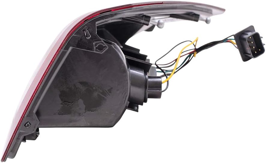 Brock Tail Light for 2005-2006 Grand Cherokee w/Bulbs Sockets Wiring 55156615AG Set CH2800159