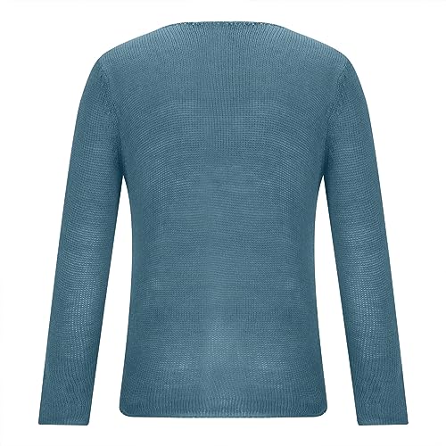Men's Knit Sweater Deep V Neck Slim Fit Lightweight Knitted Pullover Stylish Sweater Muscle Long Sleeve Low Cut Tee4