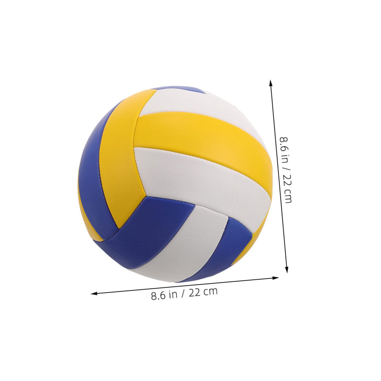 NAMOARLY Volleyball Soft Indoor Training Volleyball Ball 5 Numbered Standard Size