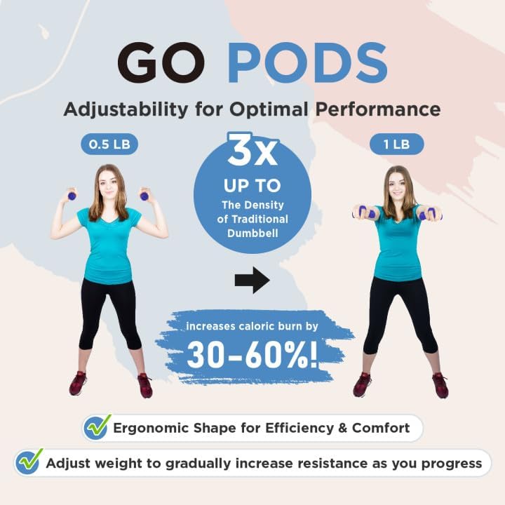 Miniatura 3 de Pesas de yoga para entrenamientos de yoga, ejercicios de fitness, pesas de mano, juego de mancuernas para esculpir y tonificar el cuerpo, eleva tu