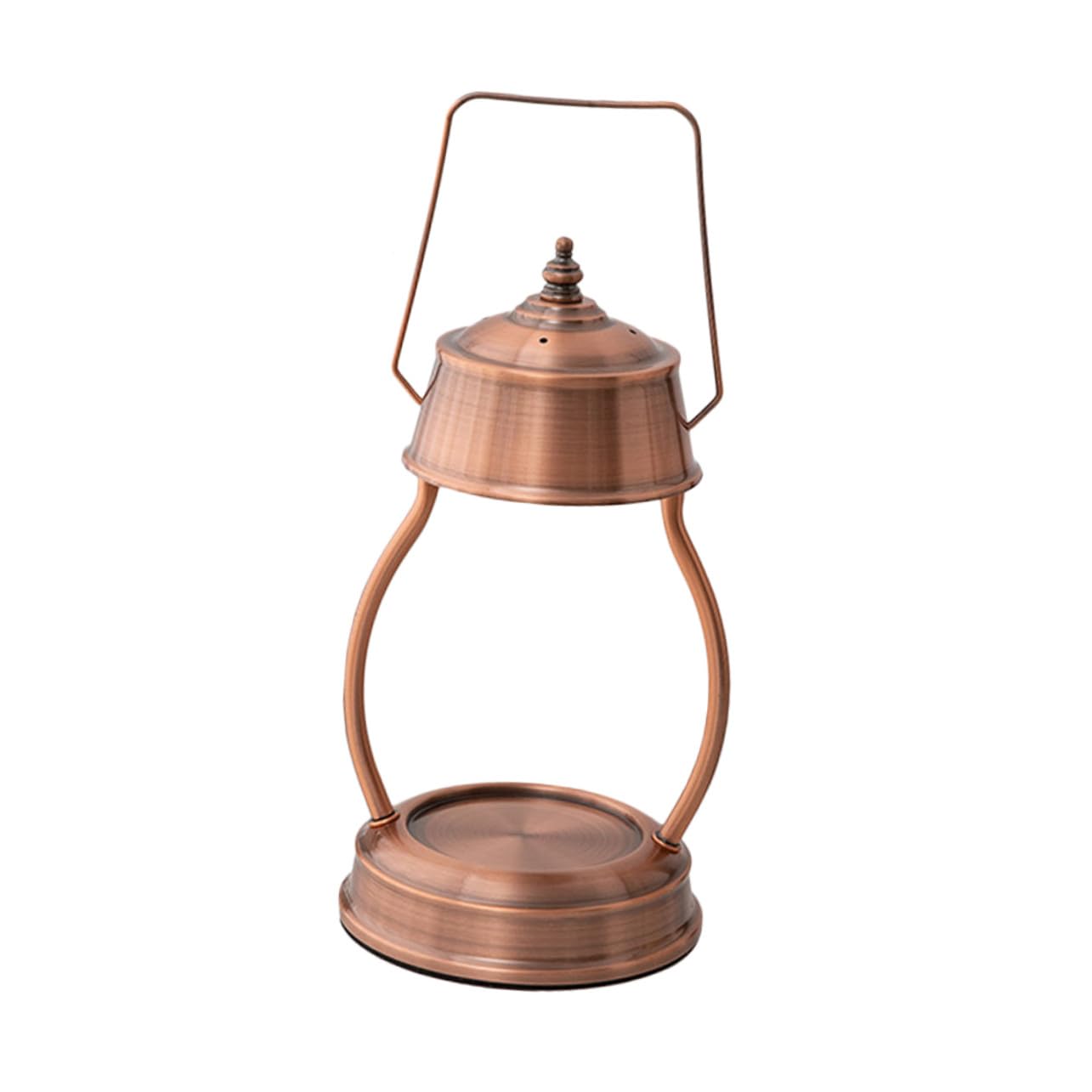 SOLUSTRE Retro Wachsschmelzlampe aus Legierung Dimmbarer Kerzenschmelzer für Schlafzimmer und Büro Flammenlose Duftlampe mit 220v für Starke und Saubere Aromen