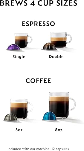 Miniatura 8 de Breville - Cafetera Nespresso Vertuo para café común y exprés