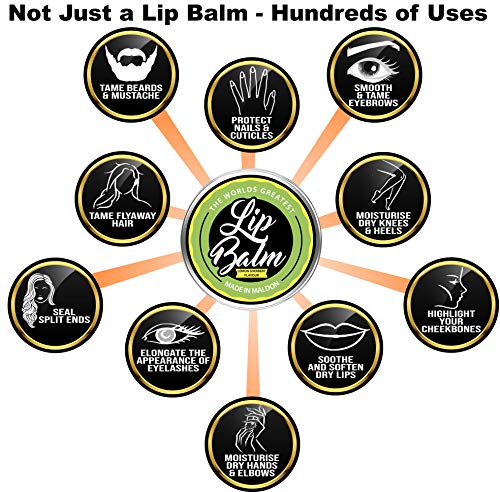 Lip Balm Lemon Sherbet Flavored 15ml – Natural And Organic Ingredients - Shea Butter Beeswax Jojoba & Hemp Seed Oil – Soothes & Hydrates Dry Lips – Natural Lip Care - Image 4