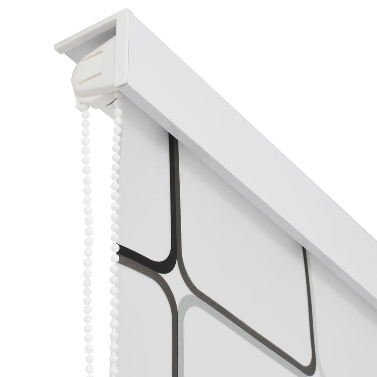 Duschrollo 120x240 cm Quadratmuster Vorhang Dusche Duschrollo FüR Badewanne