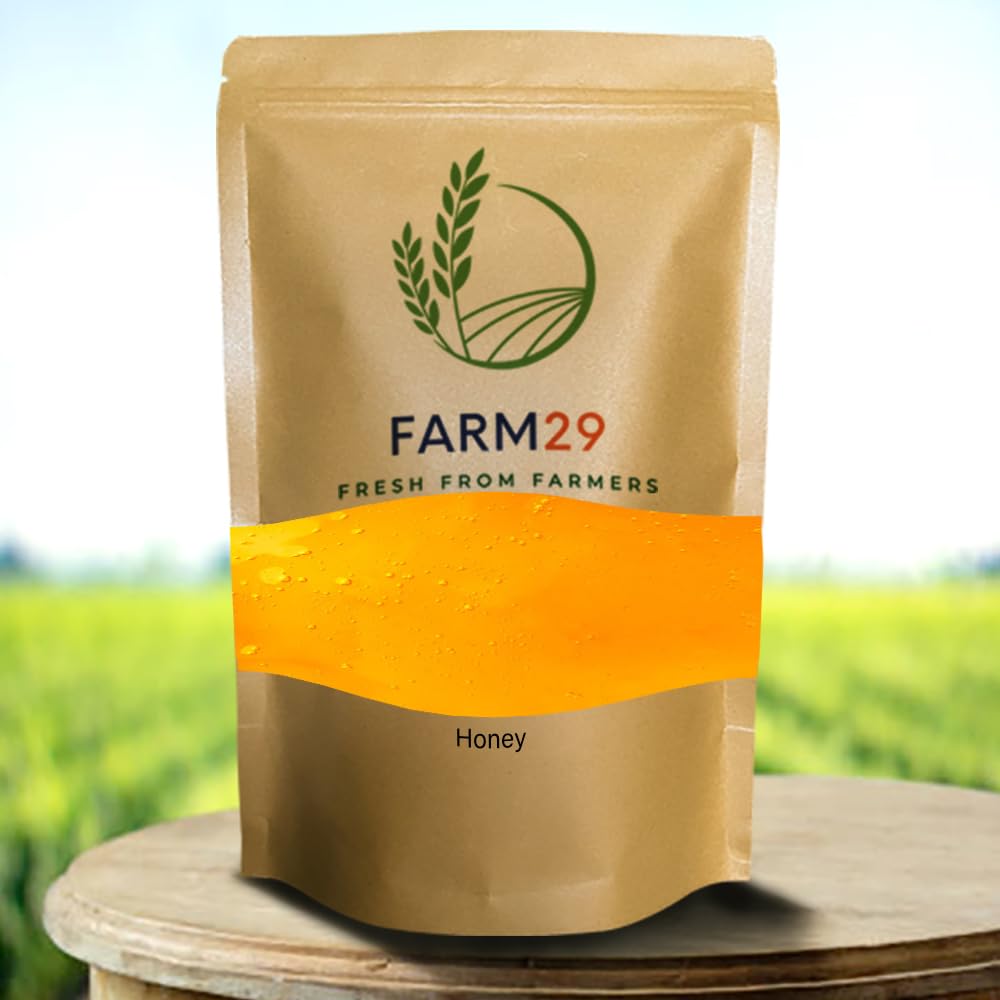 FARM 29 Brand Natural Honey (Thene) - Nature's Sweet Embrace for Blissful Moments Clover Raw Honey Unheated Unpasteurised Unfiltered (250)