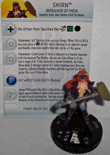 WizKids Heroclix Fear Itself #025 Skirn (Breaker of Men) Figure with Card