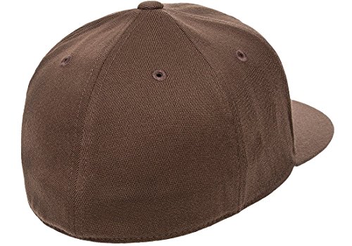Image of Flexfit Premium 210 Fitted Flat Brim Baseball Hat
