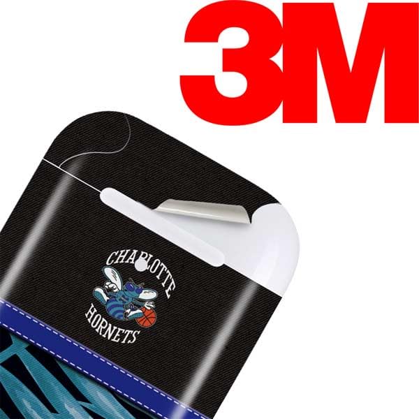 Skinit Decal Audio Skin Compatible with Apple AirPods - Officially Licensed NBA Charlotte Hornets Retro Palms Design