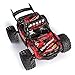 Zpzzy Véhicule télécommandé d'escalade Hors Route à Grande Vitesse 4WD Amortisseur à l'échelle 1/18 Desert RC Truck 25KM/H Antidérapant PVC Car Shell Buggy Toy Gift for Kids Toddlers Boys and Girls