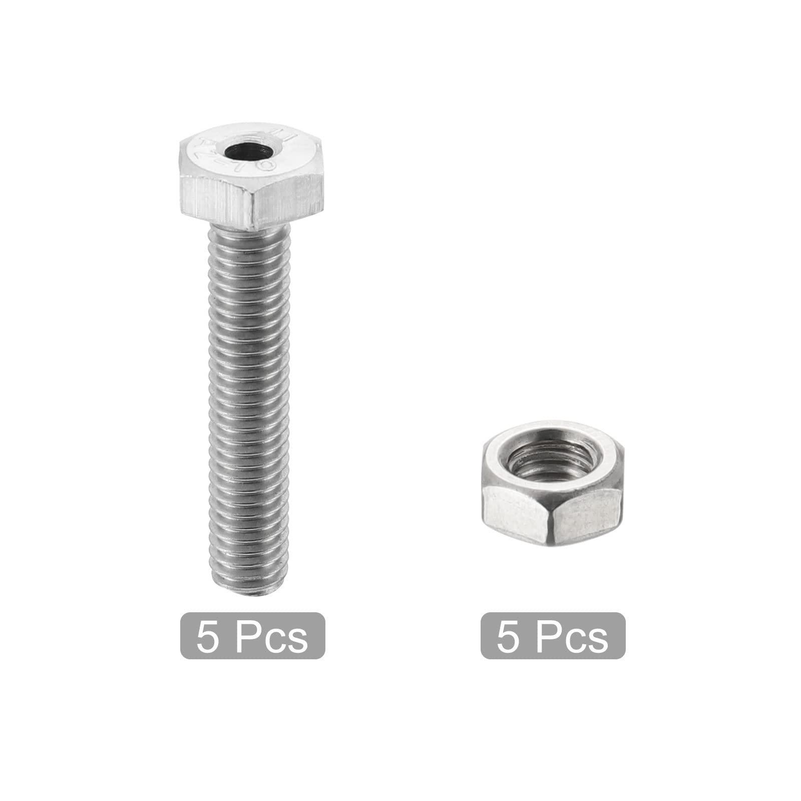 Tornillo Allen De Botón RS PRO, M10 X 25mm, Paso De Rosca 1.5mm, De