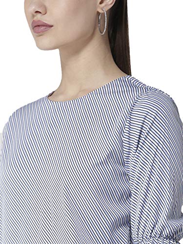 Image of Style Quotient Women Animal Printed Polyester Smart Casual Top