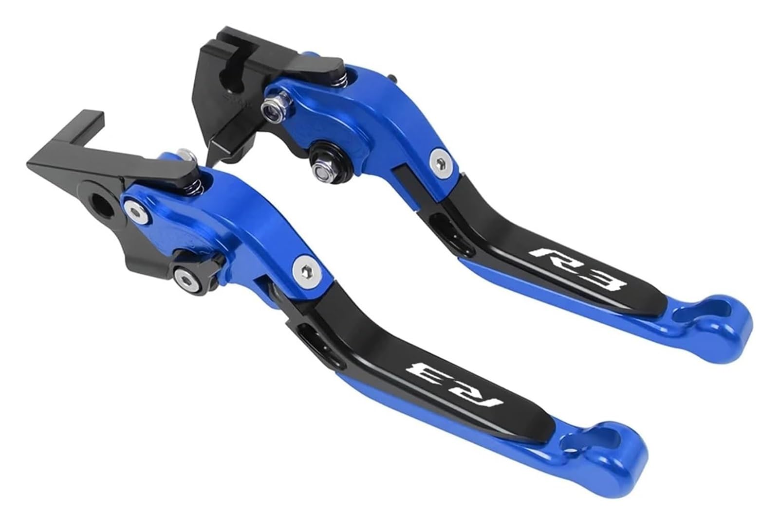 ASDGHJF for Yamaha YZF R3 YZFR3 2015-2022 Motorcycle CNC Adjustable Folding Brake Clutch Levers Handle