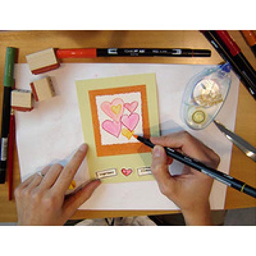 Image of Tombow ABT-6P-5 ABT Dual Brush Pens - Vintage Colours (Pack of 6)