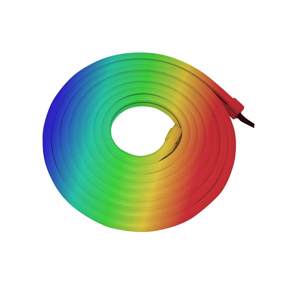 Enerj Rgb Smart Wifi Led Neon Strip Kit 12V, 3 Meters, Ip65