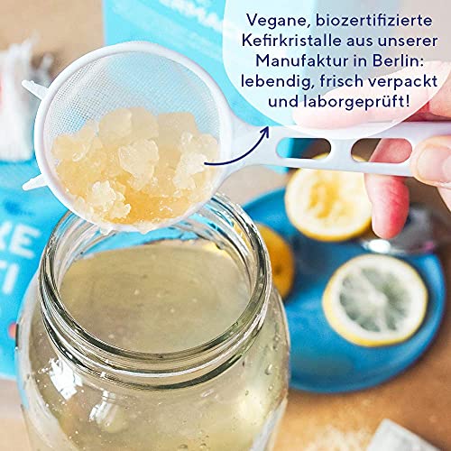 Fairment Starterkit Water Kefir met actieve Kefir-kristallen met simpele Handleiding (mogelijk niet beschikbaar in het… - Image 7