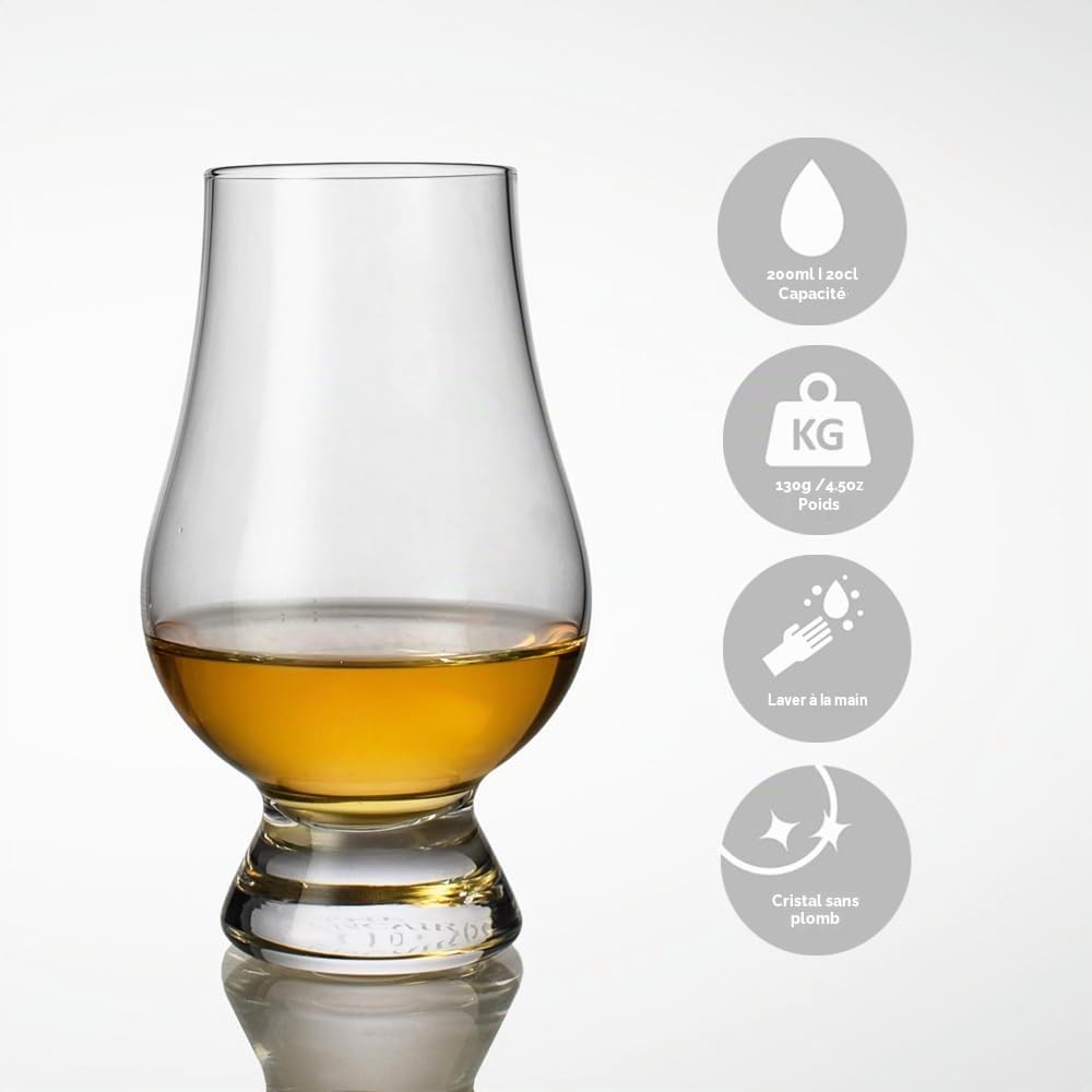 GLENCAIRN Verre À Whisky Glencairn, Lot De 2 Dans Un Coffret De Présentation