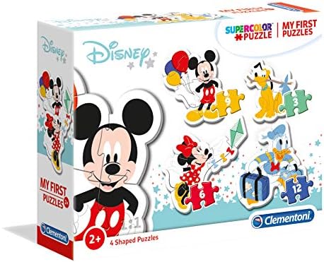 Clementoni – 20819 – My First Puzzle – Disney Mickey Mouse – 3-6-9-12 Pezzi – Made In Italy – Puzzle Bambini 2 Anni + Clementoni – 20819 – My First Puzzle – Disney Mickey Mouse – 3-6-9-12 Pezzi – Made In Italy – Puzzle Bambini 2 Anni +