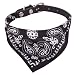 Small Adjustable Pet Dog Cat Bandana Scarf Collar Neckerchief Brand Black by E-MART
