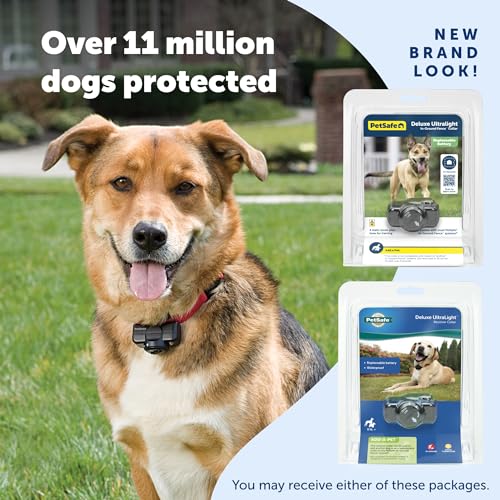 PetSafe Deluxe Ultralight Receiver Collar - Waterproof & Battery Operated Adjustable Invisible Boundary Training Collar - for Dogs Older Than 6 Months Weighing 8lb+ - Image 7