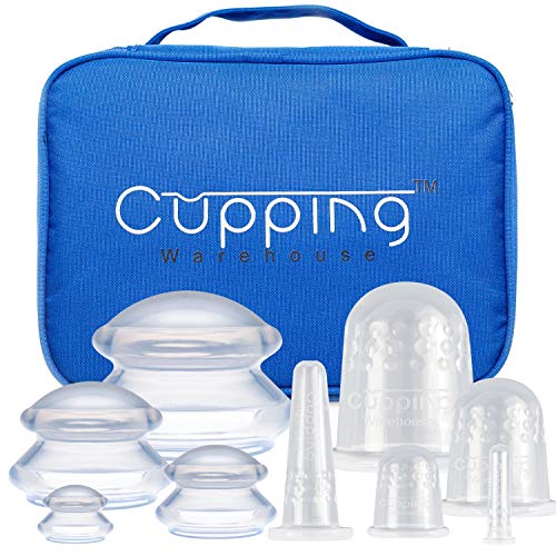 Cupping Warehouse Supreme/Grip Combo 9 with Bag- Professional Medical Silicone Cupping Therapy Set Cupping Warehouse Supreme/Grip Combo 9 with Bag- Professional Medical Silicone Cupping Therapy Set