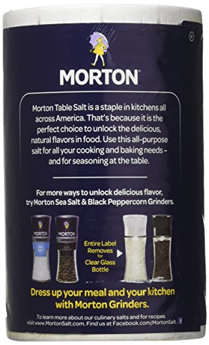 Morton Iodized Salt, 26 oz, (Pack of 4) - Thumbnail 5