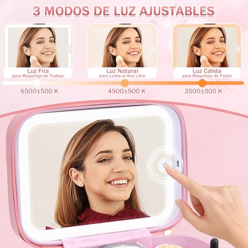 La mejor comparación de Cosmetiqueras de Moda favoritos de las personas. 23 Imagen adicional