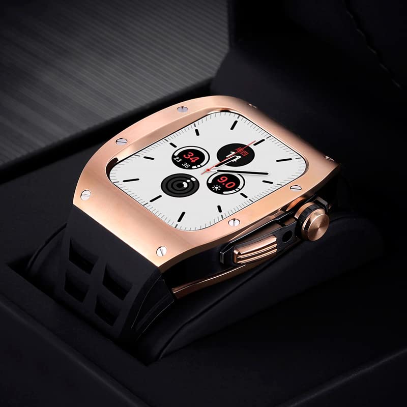 Kit de modification de luxe GUMMMY avec bracelet silicone Apple Watch 8 - 5