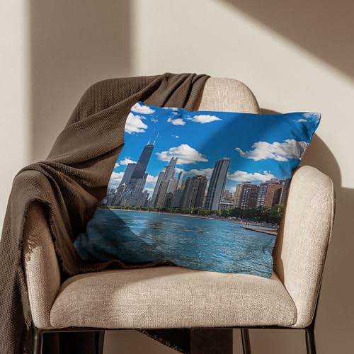 Housse coussin exterieur impermeable rectangulaire 50x50cm - 5