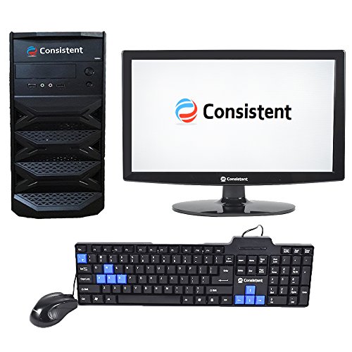 Consistent Computer Desktop withHDMI Led Monitor Screen and 2 gb ram 500gb Hard Disk