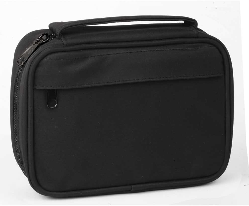 1 X Bible Cover Paper Back Microfiber Black