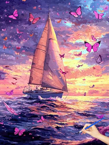 G  hG C Paint by Numbers io[yCg q S DIY Cheerful Painting H| |ph ANLbg l̂߂̃NGCeBuȎ av[g z[ ItBX̕Ǒ