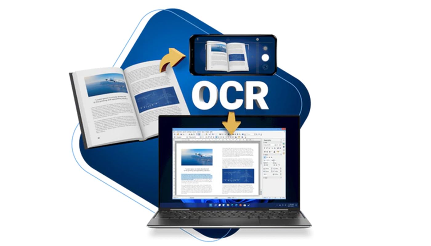 EverDoc 2025 Dokumentenverwaltung OCR-Texterkennung - PC-Version inkl App für Android + iOS - Lebenslange Lizenz - kein Abo - Win 11, 10, 8.1