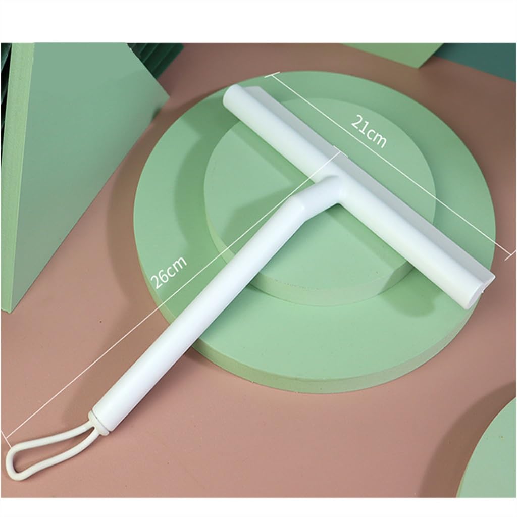 Limpiador De Vidrio con Tira Raspadora, Limpiador De Suelo De Baño, Limpiaparabrisas De Ventana De Coche(3-Pack)