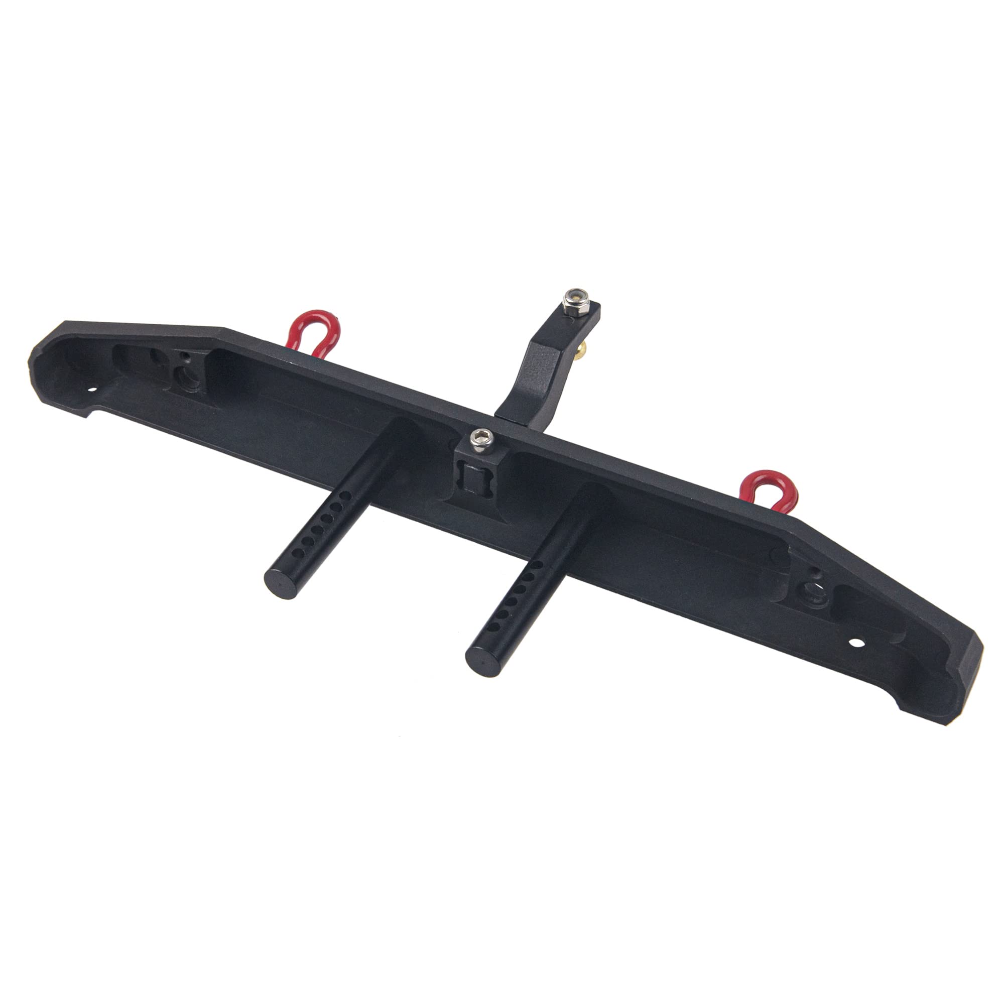RC Model Metal Rear Bumper With Lights & Shackles – Compatible With Traxxas TRX-4, Axial SCX10, SCX10 II (1/10 Scale) - View #14