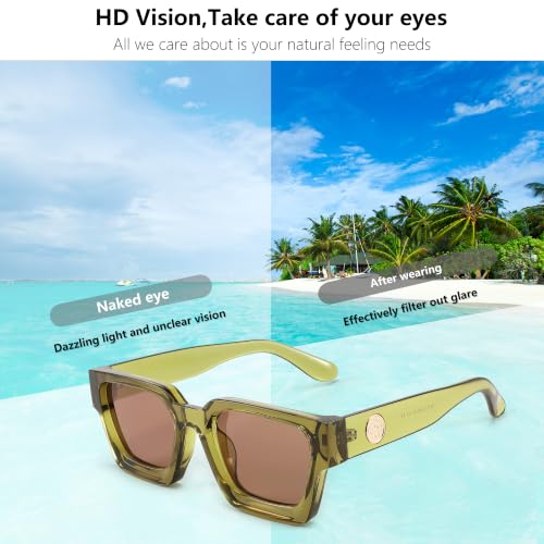 Image of FEISEDY Vintage Small Sunglasses Oval Slender Metal Frame Candy Colors B2277