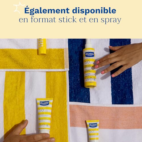Protection Solaire Bébé Mustela SPF 50+ lait écran total avocat bio