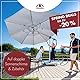 Doppler Reduzierringe Universal 5er Set I Reduziereinsätze mit Innendurchmesser 5,2/4,8/3,8/3,2/2,5 cm I Sonnenschirm Adapter für alle Sonnenschirmständer, Schirmsockel & Bodenhülsen