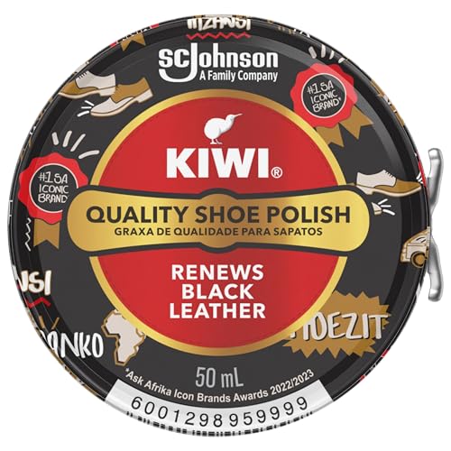 Kiwi Shoe Polish Black 50Ml