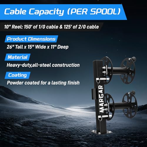 Heavy Duty Double Welding Cable Reel