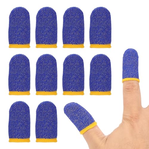 Manchons de doigts pour jeux mobiles PATIKIL en fibre respirante x48