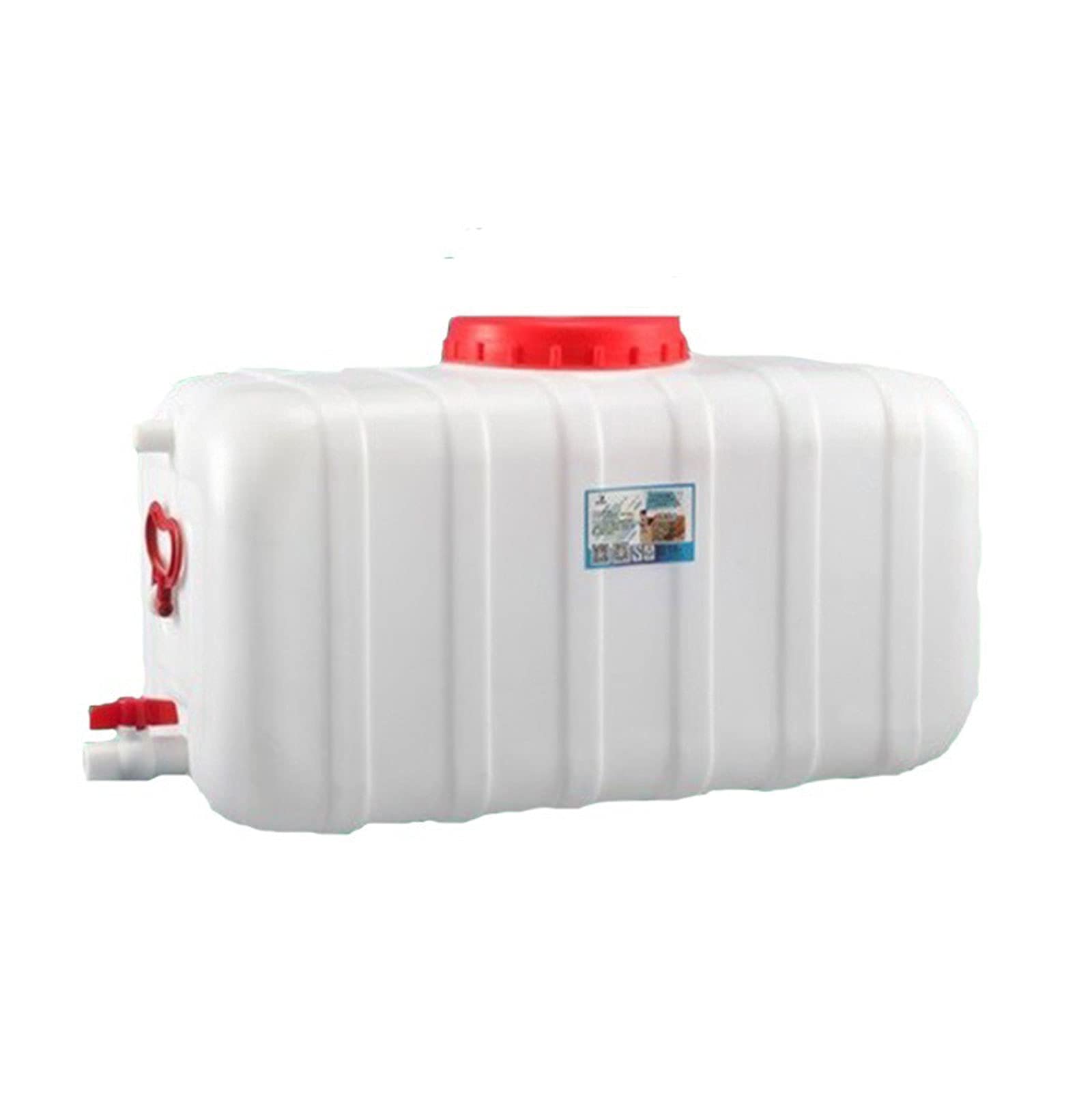 Wasserkanister Tragbarer Wasserbehälter Tragbarer Wasserbehälter mit Wasserhahn 80L Vorratsbehälter mit Zapfhahn Tischspender Indoor- oder Outdoor-Camping-Not-Wohnwagen-Zubehör(Size:25L)